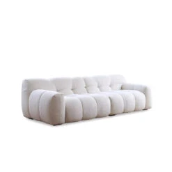 Tasya Three Seater, Four Seater Sofa, Boucle(Tasya Three Seater Sofa Cashmere) -Weilai Concept 1 0036 23