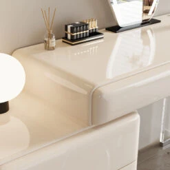 Donnelly Dressing Table With LED Mirror, Cream(Donnelly Dressing Table With Led Mirror) -Weilai Concept 1 0057 04