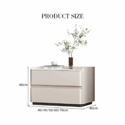 Agustina Modern Bedside Table, Wooden Bedside Table, Cream(Agustina Modern Bedside Table Wooden Bedside Table Cream) -Weilai Concept 1 09a37ebd 19ce 45e7 b015 b0217292faf0