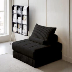 Thorne Lazy Sofa Bed, Single Sofa Bed, Leathaire(Thorne Lazy Sofa Bed Single Sofa Bed Leathaire)