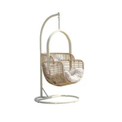 Galilea Rattan Garden Hanging Egg Chair With Stand, Indoor / Outdoor Furniture(Galilea Rattan Garden Hanging Egg Chair With Stand Outdoor Furniture) -Weilai Concept 1 191c40b6 dca5 44e2 b537 81ab474d0a0d