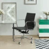 Rangi Leather Office Chair, Hight Back, Black(Rangi Leather Office Desk Chair Hight Back Black)