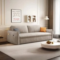 Fernandez Three Seater Sofa Bed With Storage, More Colours(Fernandez Sofa Bed)