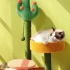 Ola's Cactus With Bed, Cat Toy, Climbing Tree(Olas Cactus With Bed Cat Toy Climbing Tree)