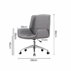 Potiki Office Chair, Low Back(Potiki Office Chair Without Wheels Low Back) -Weilai Concept 1 3feca273 e2da 424d 860e bb02949b9383