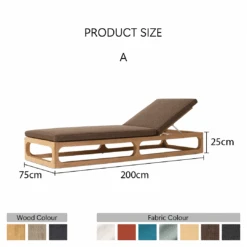 Marina Reclining Outdoor Sun Lounger, Daybed(Marina Sun Lounger Reclining Sun Lounger Beach And Chair Rattan Or Teakwood) -Weilai Concept 1 4854f08b c5b9 4e9e a23d 3ba066e3f0b3
