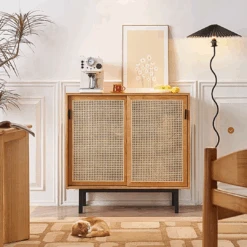 Haven Rattan Sideboard, Side Cabinet(Haven Rattan Sideboard)
