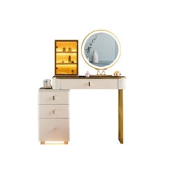 Isai Extendable Dressing Table With LED Mirror(Isai Extendable Dressing Table Set With Mirror) -Weilai Concept 1 708021bc 12ca 409b afd8 0e8d867e04cf