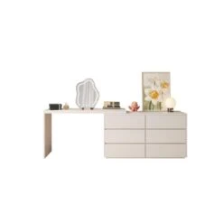 Nevada Dressing Table With Sideboard & Stool(Nevada Dressing Table With Drawers) -Weilai Concept 1 75370818 df02 41fb b78b 8aa2805fe118