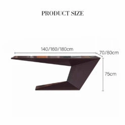 Kofi Modern Office Desk For Home, Black Wood(Kofi Modern Office Desk For Home Black Wood) -Weilai Concept 1 8c4b3629 f1c2 4a88 a79c 0461ffcca3f5