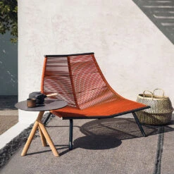 Iqbal Outdoor Lounge Chair With Footstool(Iqbal Outdoor Lounge Chair With Footstool)