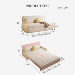 Ari Two Seater Sofa Bed, More Colours(Ari Sofa Bed) -Weilai Concept 1 c4e6d7fb 2fb2 49e2 8545 3ef4030f855b