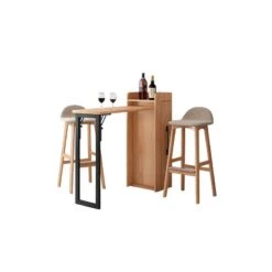 Liz Bar Table Set, Oak, Extandable(Liz Bar Table Set Oak Extandable) -Weilai Concept 1 cb038c0b 2c26 4165 a14b b8b87020173d