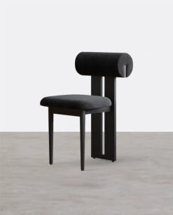 A Set Of 2 Maisie Dining Chair, Black Velvet, For Clearance(Maisie Dining Chair Black Velvet X 4 For Clearance) -Weilai Concept 21 MaisieClearance