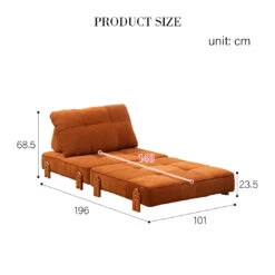 Salinas Lazy Sofa Bed, Single Sofa Bed, Corduroy(Salinas Lazy Sofa Bed Single Sofa Bed Corduroy) -Weilai Concept 2 09b260b5 6aaf 4b9c 8eaa 7e86dbf4b3b4