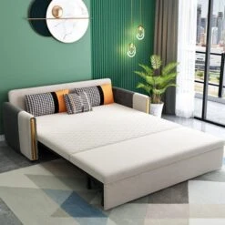 Imelde Two Seater Sofa Bed, Linen(Imelde Two Seater Sofa Bed) -Weilai Concept 2 1 342c9f50 0acd 43a4 855d aac478290f6b