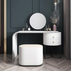 Noorali Dressing Table With Mirror, More Colors Available(Noorali Dressing Table With Mirror)