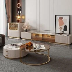 Eden II Living Room Coffee Table Set, TV Stand(Eden Ii Living Room Table Set Coffee Table Tv Stand Side Table) -Weilai Concept 2 4 654e2a66 990c 47dd 8d79 6fe8740f8f0a