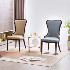 Inoue High Back Dining Chair, Leather(Inoue High Back Dining Chair Leather) -Weilai Concept 2 4ab0952c c67f 4acb bec0 d111542fa446