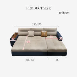 Lobo Sectional Sofa With Storage, Chaise Lounge Sofa Bed(Lobo Sectional Sofa With Storage Chaise Lounge Sofa Bed) -Weilai Concept 2 e0531f08 c170 453c aa5d 420a9cadf726