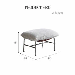 Prasad Lounge Chair Armchair With Ottoman, Real Leather(Prasad Loung Chair With Ottoman Real Leather) -Weilai Concept 2 f43fb415 4b2d 4d1e b100 f5a29ede8eb7