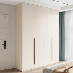 Petrov Wooden Wardrobe, Cream(Petrov Wardrobe)