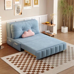 Mehta Single Seater Sofa Bed, Two Seater Sofa Bed, Blue(Mehta Sofa Bed) -Weilai Concept 3 2f4c5acd 0ea8 4696 b67e 26ee43798382