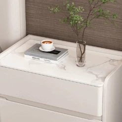 Agustina Modern Bedside Table, Wooden Bedside Table, Cream(Agustina Modern Bedside Table Wooden Bedside Table Cream) -Weilai Concept 3 4f28afa4 1951 4b85 ba39 a92559a2a775