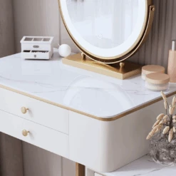 Lakin Dressing Table, White(Lakin Dressing Table White) -Weilai Concept 3 8e3c9d8c ce13 4879 ae7a d8119a7f6d7a