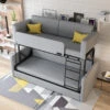 SB142 Two Seater Sofa Bed, Kid Bunk Bed(Sb142 Two Seater Sofa Bed Bunk Beds)