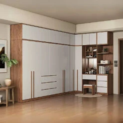 Nascimento Corner Wardrobe, Tall Wardrobe, L Shape Wardrobe With Dressing Table(Nascimento Wardrobe) -Weilai Concept 3 c717c655 7643 4e22 82bd ce63958be8e1