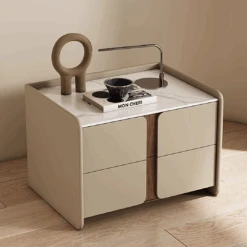 Noa Antique Bedside Table(Noa Antique Bedside Table Contemporary Bedside Table Light Khaki) -Weilai Concept 3 f73f9db1 c173 4d9c b8d2 09754ff972f5