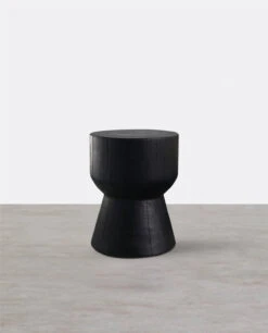 R86 Side Table, Black Oak(R86 Side Table Black Oak)