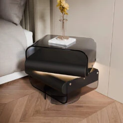 Friesen Rotateble Bedside Table With Storage & Light Strip(Friesen Bedside Table With Storage Light Strip) -Weilai Concept 4 3d13f559 da56 4378 9b80 daa67aca0ec3