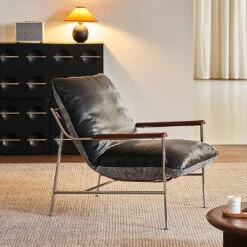 Prasad Lounge Chair Armchair With Ottoman, Real Leather(Prasad Loung Chair With Ottoman Real Leather) -Weilai Concept 4 71344492 dcb2 40cd a6c2 af36753d2ba2