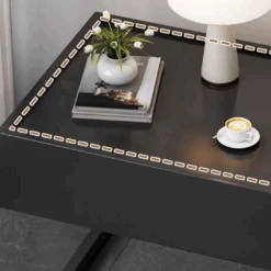 Romina Dark Bedside Table(Romina Dark Wood Bedside Table Bedside Table Black) -Weilai Concept 4 8a54f7d2 f250 4be9 89a6 894ad26d7b48
