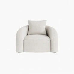 Sadiq Armchair With Cushion, White Boucle(Sadiq Armchair With Cushion White Boucle) -Weilai Concept 4 9825f70b 3b62 4107 81da 0e2e1efde401