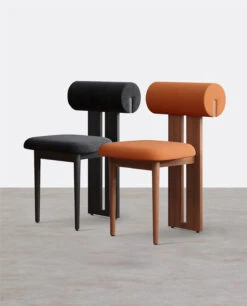 A Set Of 2 Maisie Dining Chair, Black Velvet, For Clearance(Maisie Dining Chair Black Velvet X 4 For Clearance)