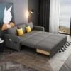 Gabriel Two Seater Sofa Bed, Linen(Gabriel Two Seater Sofa Bed)