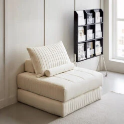 Thorne Lazy Sofa Bed, Single Sofa Bed, Leathaire(Thorne Lazy Sofa Bed Single Sofa Bed Leathaire) -Weilai Concept 5 0115b7d9 f44a 4d00 8816 923392eb2154