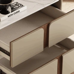 Noa Antique Bedside Table(Noa Antique Bedside Table Contemporary Bedside Table Light Khaki) -Weilai Concept 5 51b0c768 43ba 4c27 a222 a5e6a7c61f02