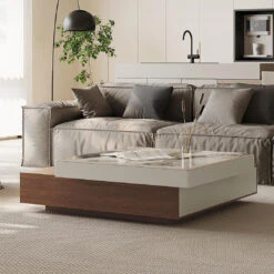 Grimaldi Extendable Coffee Table, Square Coffee Table(Grimaldi Extendable Coffee Table Square Coffee Table) -Weilai Concept 5 552daa2c 7b80 4384 9300 29fb76b19221