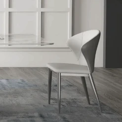 Vera Dining Table & Chairs, Sintered Stone, White(Vera Dining Table Chairs Sintered Stone White) -Weilai Concept 5 81415bb2 3e46 4714 aeda 046c352a7004