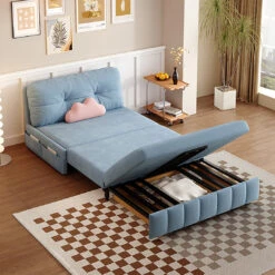 Mehta Single Seater Sofa Bed, Two Seater Sofa Bed, Blue(Mehta Sofa Bed) -Weilai Concept 5 8c498df2 f8f1 4224 b64a a172042914b9