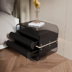 Friesen Rotateble Bedside Table With Storage & Light Strip(Friesen Bedside Table With Storage Light Strip) -Weilai Concept 6 23f0396c a487 412b b0c8 11a3199bc923