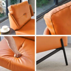 Karpov Tige Accent Leather Chair, Armchair, More Colours(Karpov Tige Accent Leather Chair Lounge Chair) -Weilai Concept 6 8418cdad 5003 4c19 b7ac 33956604af67