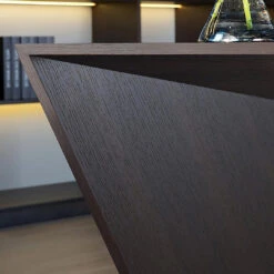 Kofi Modern Office Desk For Home, Black Wood(Kofi Modern Office Desk For Home Black Wood) -Weilai Concept 6 ed76ab21 2b0c 46bf 9c7c 59856c757617