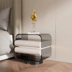 Friesen Rotateble Bedside Table With Storage & Light Strip(Friesen Bedside Table With Storage Light Strip) -Weilai Concept 7 212802d7 584a 4760 bd49 84213721f4d4