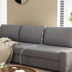 Edwards Three Seater Corner Sofa Bed With Storage, Linen(Edwards Corner Sofa) -Weilai Concept 7 543b8c77 854f 4ff1 972d d999fc833787