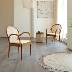 Anya Office Desk With Storage & Office Chair, Ash Wood & Rattan(Anya Office Desk) -Weilai Concept 7 9a83ef8c f238 46fc 8824 d838daa639af